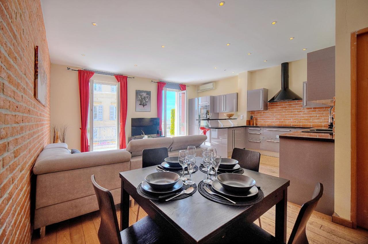 Moderne 3 Pieces Idealement Situe Centre De Cannes L! A2B22 Εξωτερικό φωτογραφία