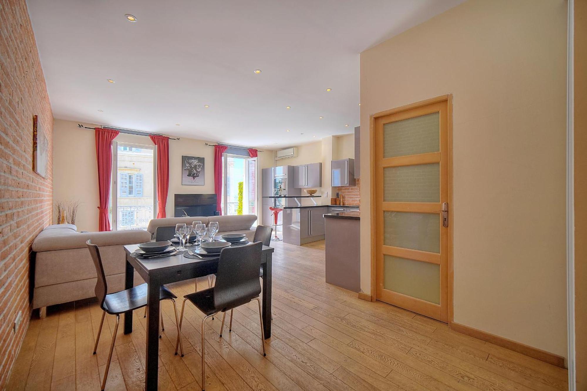 Moderne 3 Pieces Idealement Situe Centre De Cannes L! A2B22 Εξωτερικό φωτογραφία