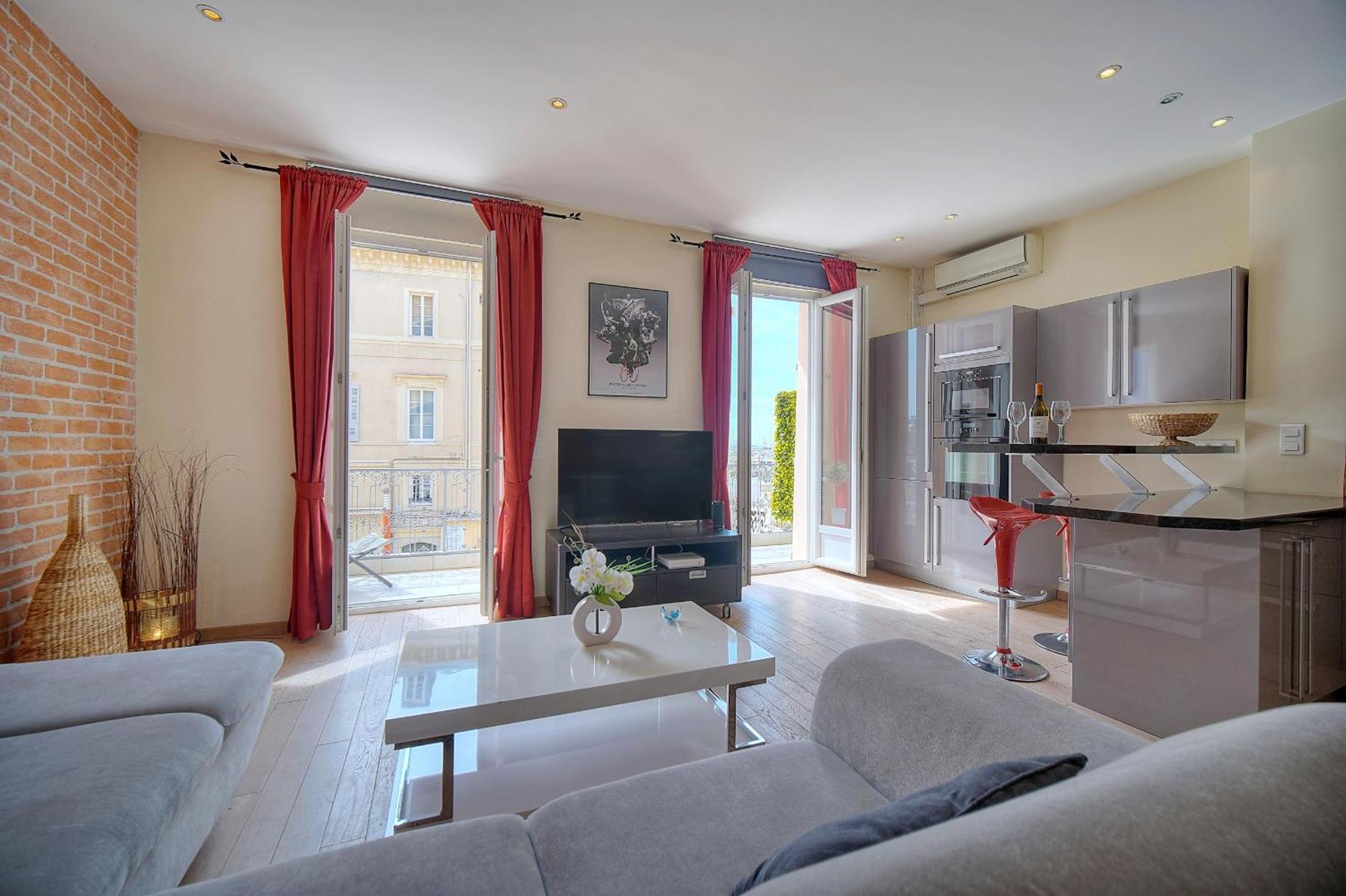 Moderne 3 Pieces Idealement Situe Centre De Cannes L! A2B22 Εξωτερικό φωτογραφία