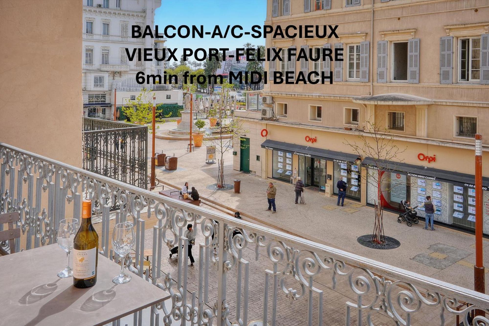 Moderne 3 Pieces Idealement Situe Centre De Cannes L! A2B22 Εξωτερικό φωτογραφία